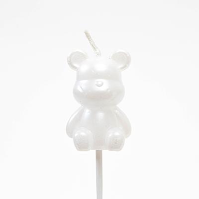 珠光小熊蠟燭